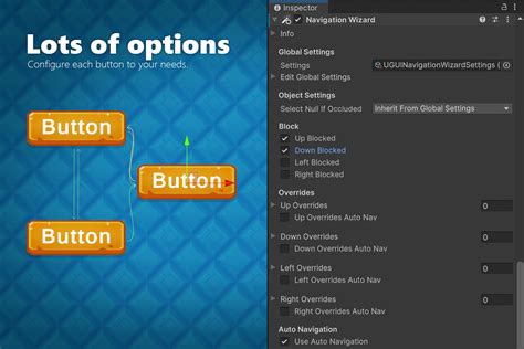 Ui Navigation Wizard Gamepad Keyboard Navigation Selection