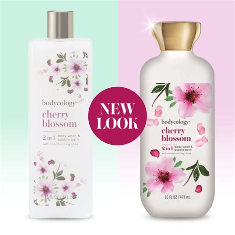 Bodycology 2 In 1 Body Wash And Bubble Bath Cherry Blossom 16 Fl Oz