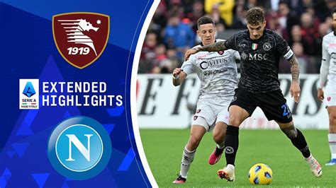 Salernitana Vs Napoli Extended Highlights Serie A Cbs Sports