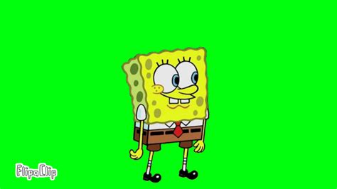 Spongebob Squarepants Talking Green Screen By Marialuiza270810 On