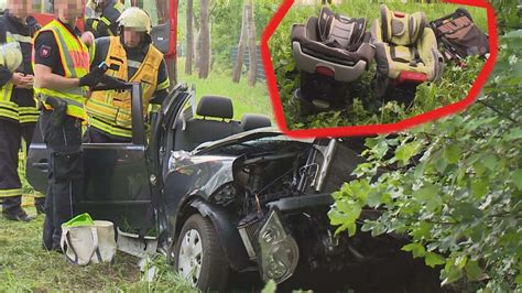 Rotenburg Bremen Drama Um Vater Vw Polo Von Familie Zerschellt An Baum