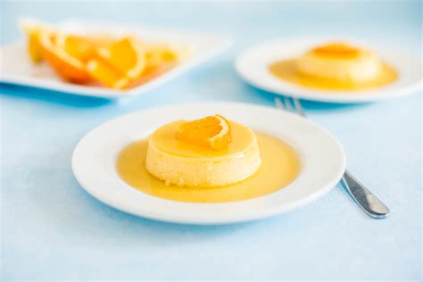 Flan De Naranja Orange Flan Dessert Recipe