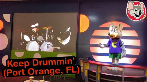 Chuck E Cheeses Keep Drummin Port Orange Fl Youtube