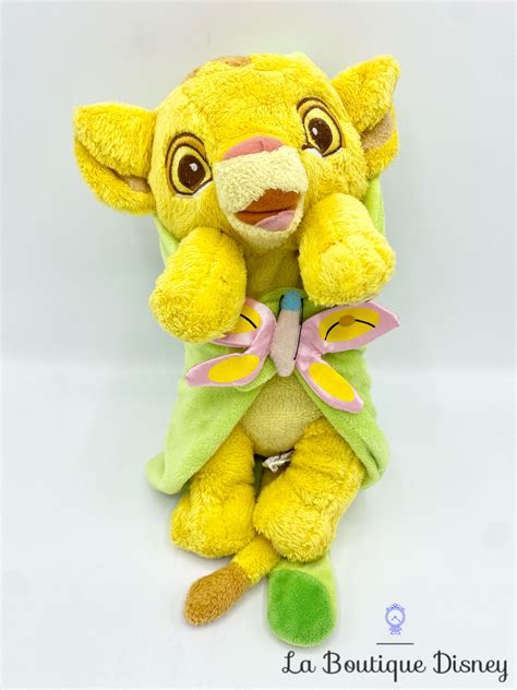 Peluche Simba Le Roi Lion Disney Babies Disneyland Paris Lion Couffin