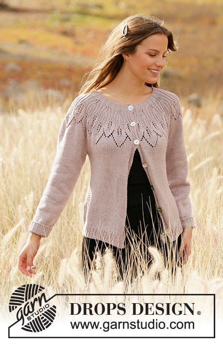 Listen To Nature Jacket DROPS 213 2 Free Knitting Patterns By DROPS