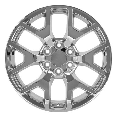 Chrome Honeycomb Rims Fits Gmc And Chevy 1500