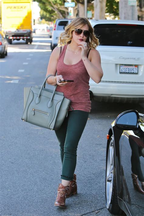 Hilary Duff Wearing Skimpy Red Top And Tight Jeans Out In Beverly Hills Porn Pictures Xxx