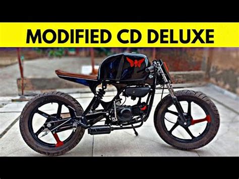 Modified Hero Honda Cd Deluxe By Old Monk Customs Cd Deluxe Modified