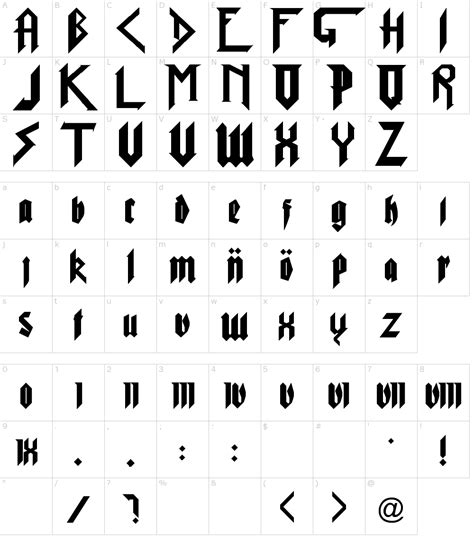 Pure Evil Font Download