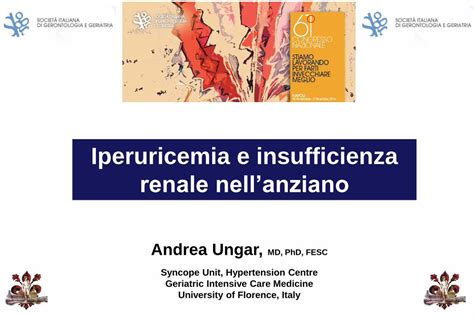 PDF Iperuricemia E Insufficienza Sigg It Andrea Ungar MD PhD