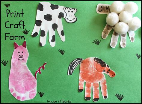 Farm Animals Arts And Crafts