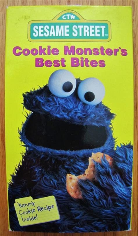 Sesame Street Cookie Monsters Best Bites Vhs Video Ebay