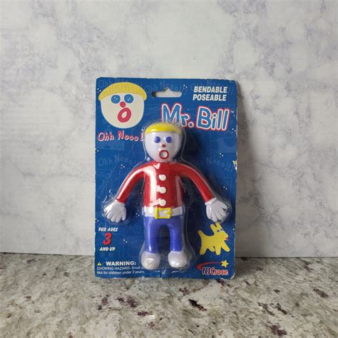 Mr Bill Saturday Night Live SNL 5 5 Bendable Poseable Action Figure