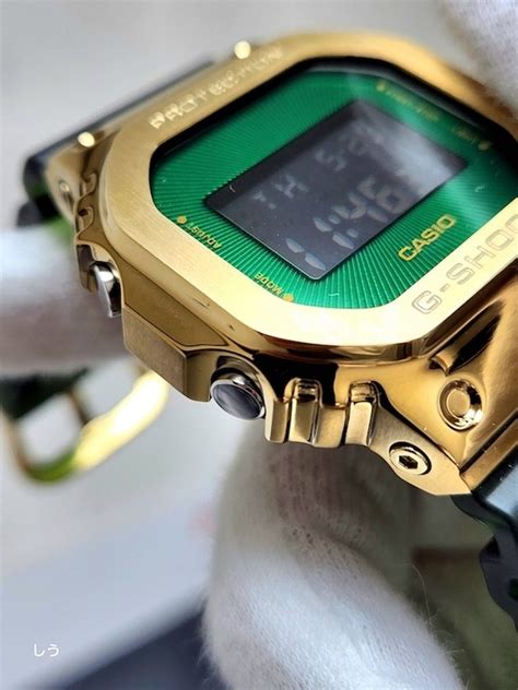 Casio G Shock Gm Cl Er Emerald Gold Helveti Eu