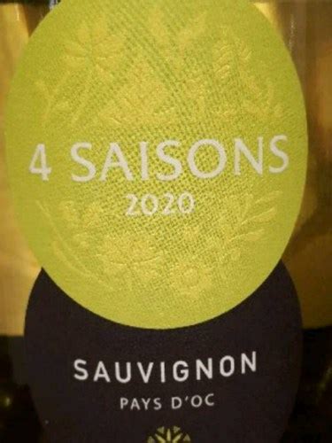 Vignerons Catalans 4 Saisons Sauvignon Vivino US