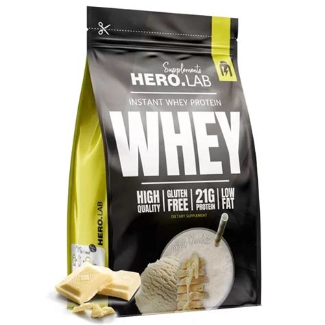 Hero Lab Instant Whey Protein Gr White Chocolate Pharmastic