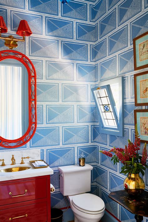 10 Clever Wallpaper Ideas For Small Bathrooms Transform Your Tiny