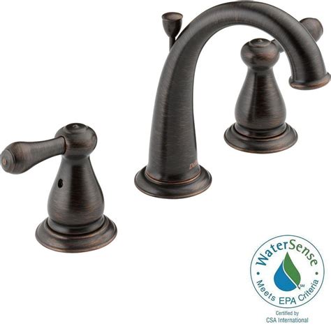 Delta Leland 8 In Widespread 2 Handle High Arc Bathroom Faucet In