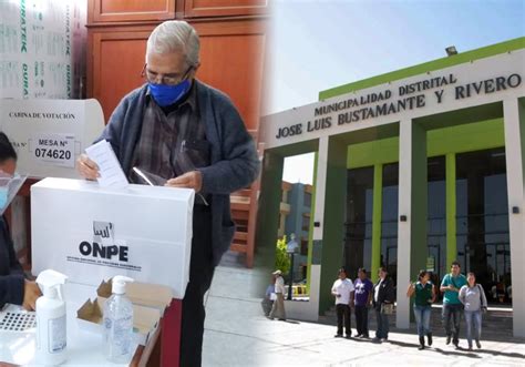 Elecciones 2022 Arequipa candidatos a la alcaldía de José Luis