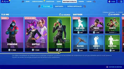 Nouveau Skin Nouvelle Boutique Fortnite Du 20 Avril Boutique Daujourdhui Youtube