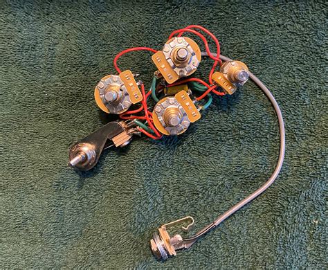 Rickenbacker 4003s Wiring Harness With Vintage Tone Switch Reverb