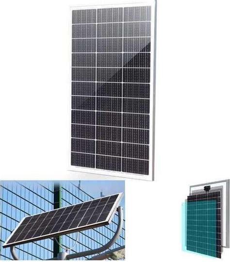 Monokristallines Solarmodul 100 W Watt Photovoltaik Kit System 92 X