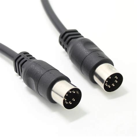 7 Pin Din Midi Cable 7pin Din Male To Male 9ft 3m Controller Interface