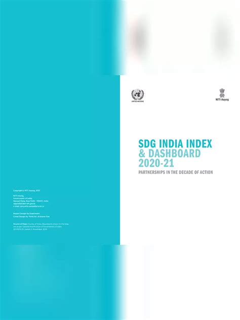 Niti Aayog Sdg Index List Pdf Instapdf