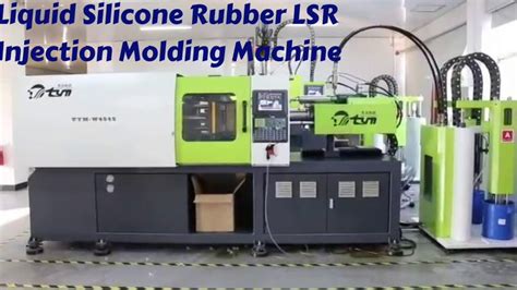 Liquid Silicone Rubber Lsr Injection Molding Machine Youtube