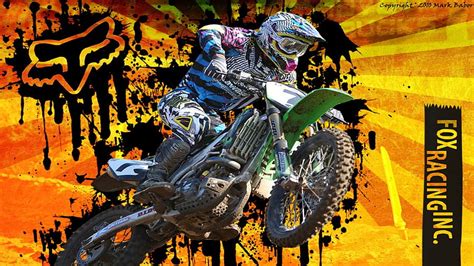 Aggregate More Than Fox Cool Dirt Bike Wallpapers Best In Cdgdbentre