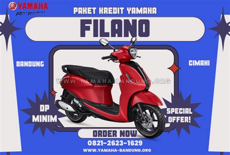 Kredit Motor Yamaha Grand Filano Bandung Cimahi Oktober 2024