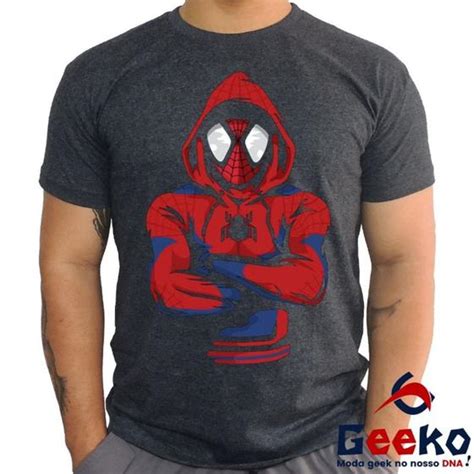 Camiseta Homem Aranha Algod O Spiderman Homem Aranha Spider Man