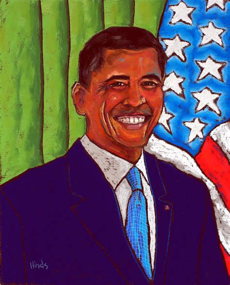 Barack Obama Painting By David Hinds Fine Art America