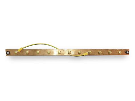 Hyperline TGRD-19 Медная шина заземления, 19", 482 мм, комплект (шина с ...