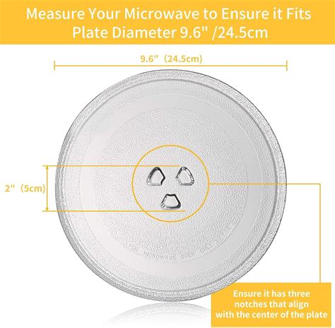 Microwave Plate Replacement Microwave Glass Turntable For Fits Virtually All Sma Ebay