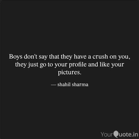 Boys Dont Say That They Quotes And Writings By Shahil Sharma