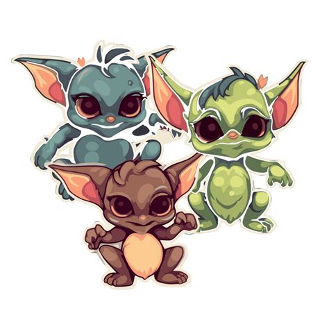 Gremlins Sticker Vector Png Vector Psd And Clipart With Transparent