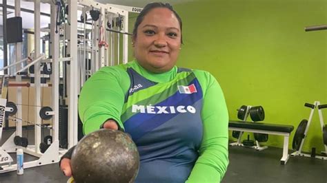 Gloria Zarza Guadarrama Gana Oro En Lanzamiento De Bala En Paral Mpicos