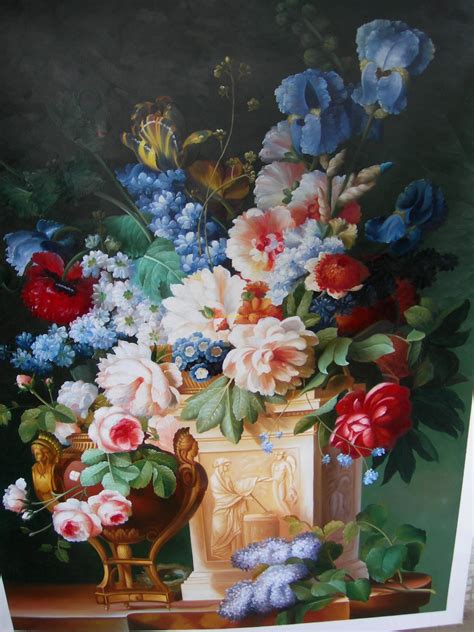 Classical Flower Oil Painting Classical Flower Oil Paintings