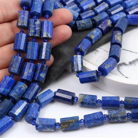 Lapis Lazuli Z Pirytem Wa Ek Fasetowany X Mm Kamienie Naturalne