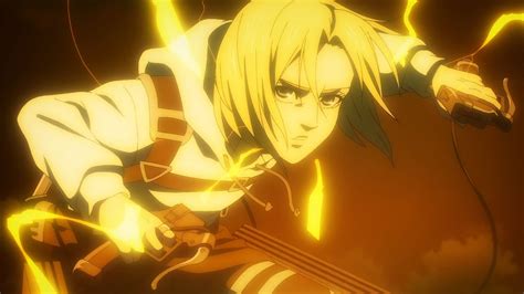 Fond Décran Annie Leonhart Anime Screenshot Filles Anime Shingeki No Kyojin Blond