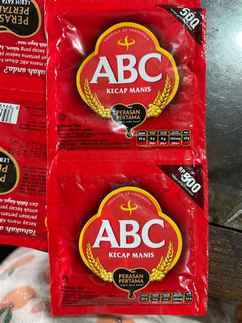 Kecap Abc Renteng Sachet Lazada Indonesia