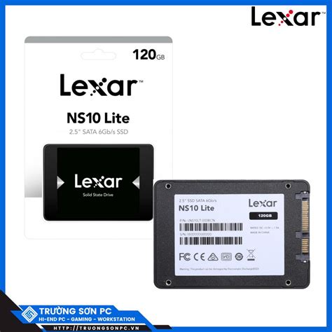 Ổ Cứng Ssd 25 Inch 120gb Lexar Ns10 Hàng Chính Hãng