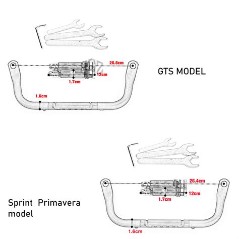 For Vespa Sprint Primavera LX S125 GTS 125 150 300 2013 2022 Motorcycle