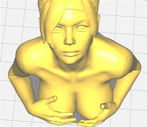 Sexy Naked Woman bust by Onur Yıldırım Download free STL model Printables