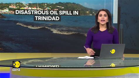 Oil spill in Trinidad & Tobago; 10 miles of coastline affected due to ...