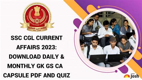 Ssc Cgl Current Affairs Daily Monthly General Awareness Capsule