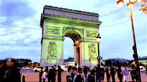 Paris France Avenue Des Champs Elys Es Paris Walking Tour Ln K