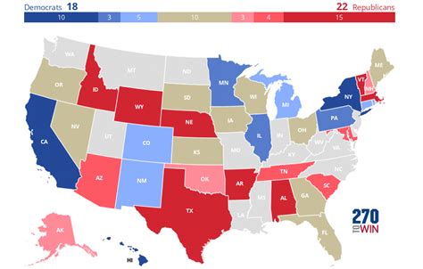 2018 Gubernatorial Election Live Results 270towin