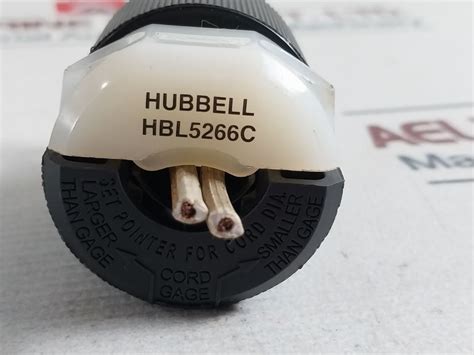 Hubbell Hbl C Straight Blade Pluge Aeliya Marine